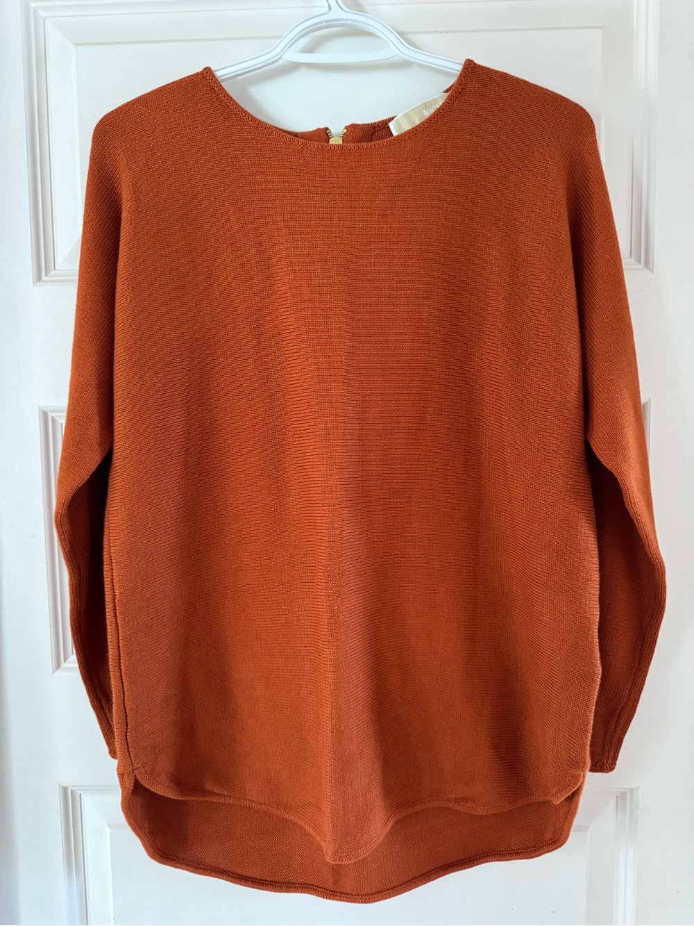 Michael Kors Rust Orange Crewneck Sweater